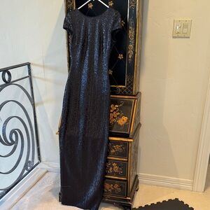 Dress the Population Black Sequin Dress